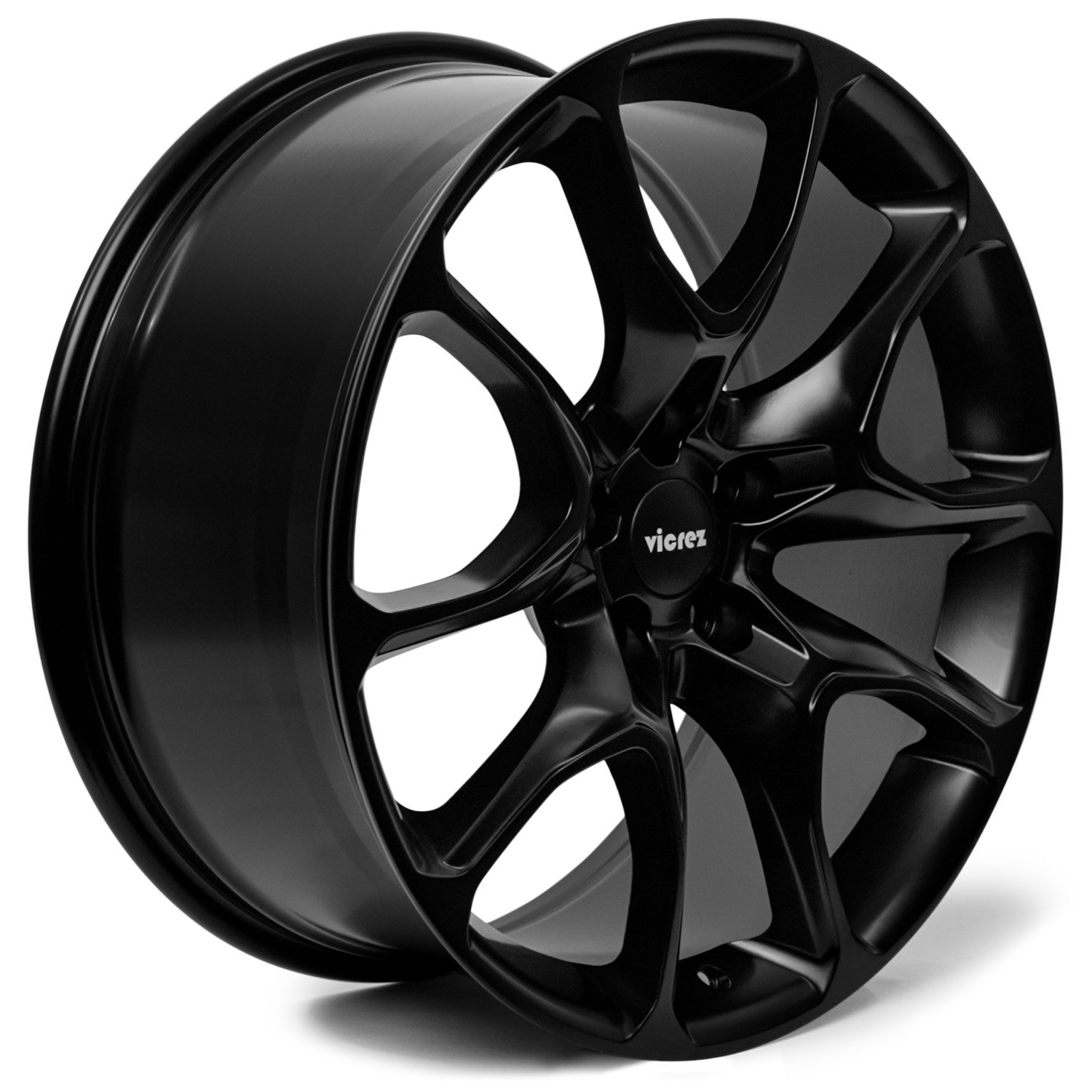 Durango SRT Style Matte Black Wheel (20" x 9", +34 Offset, 5x127 Bolt Pattern, 71.6 mm Hub)