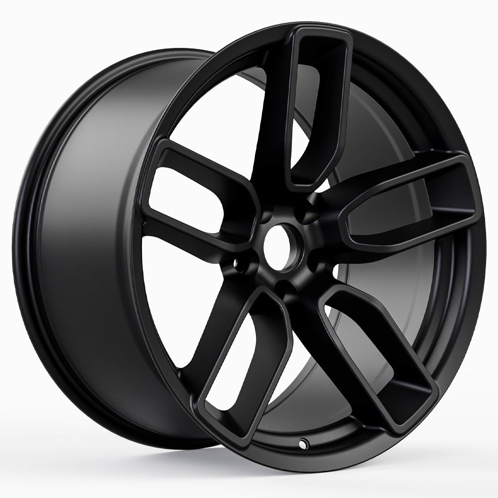 Hellcat Redeye Style Matte Black Wheel (20" x 10.5", +25 Offset, 5x115 Bolt Pattern, 71.6 mm Hub)