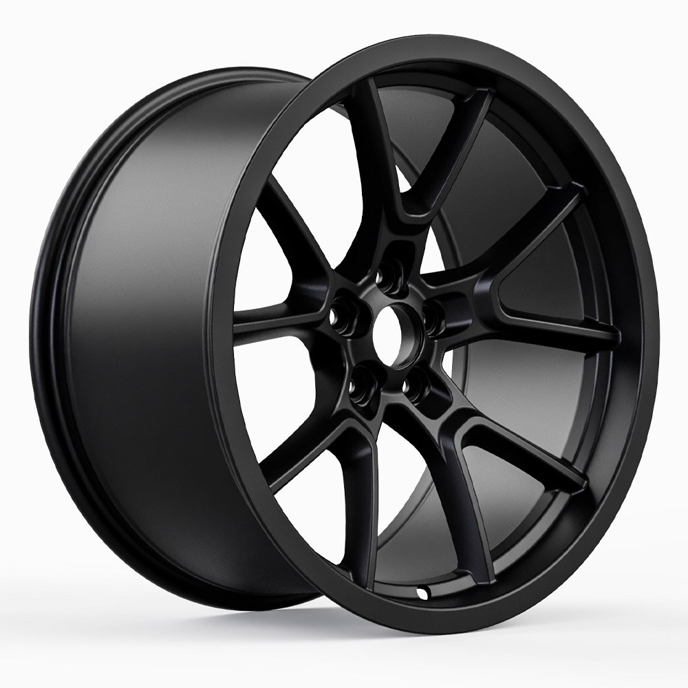 Redeye Demon Style Matte Black Wheel (20" x 10.5", +25 Offset, 5x115 Bolt Pattern, 71.6 mm Hub)