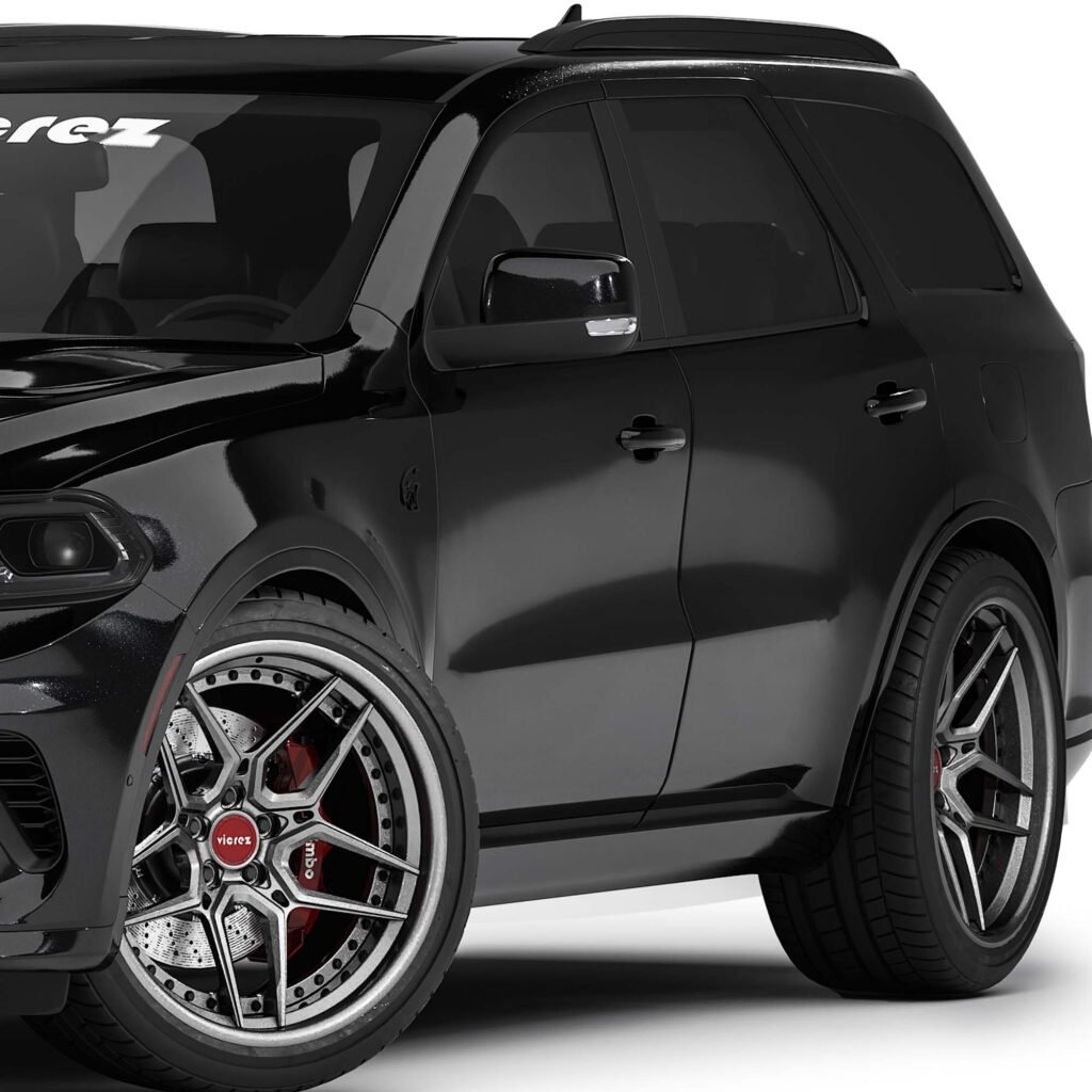 Vicrez 2021 SRT Hellcat Style Fender Flares | Dodge Durango RT, GT 2014-2026
