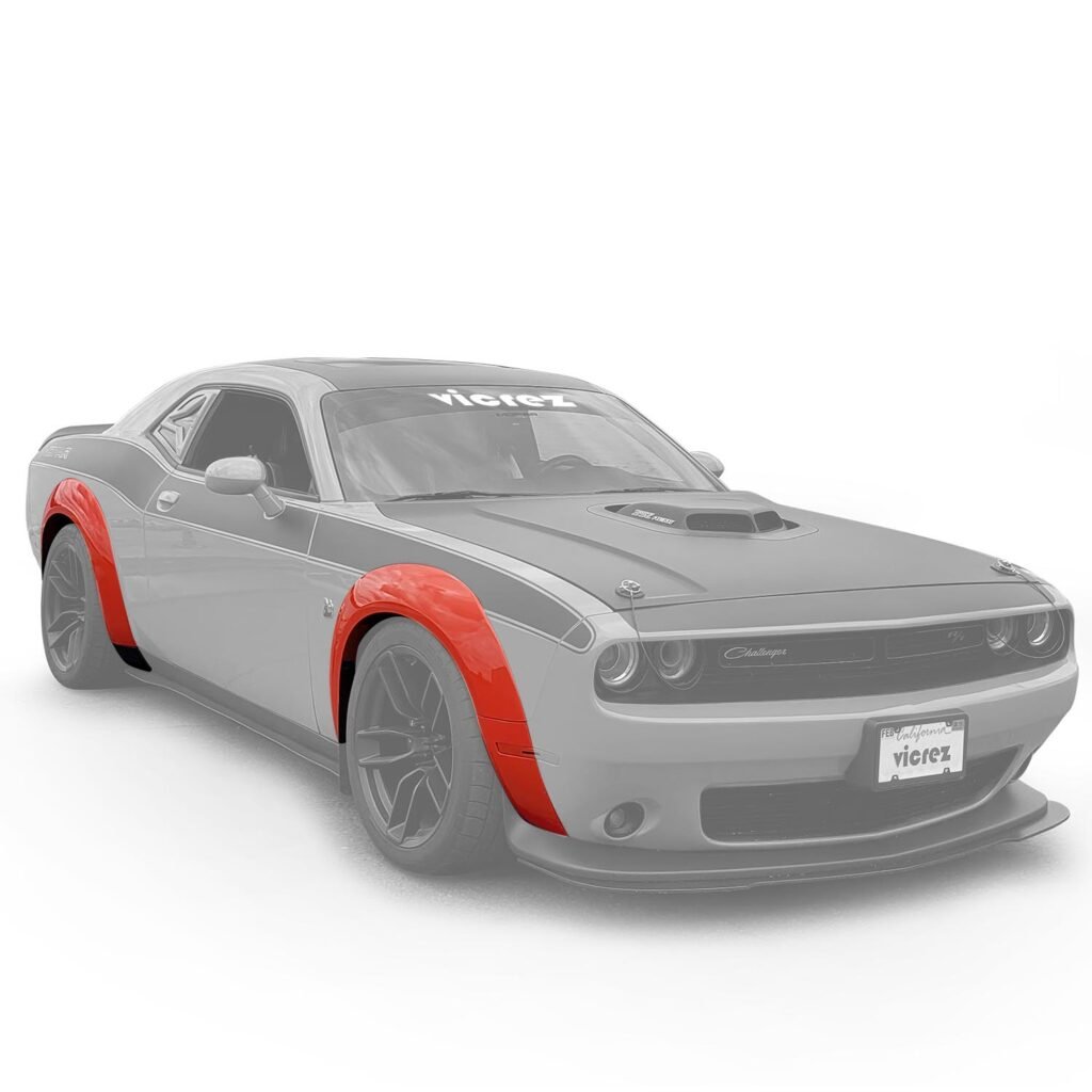 Vicrez Demon Widebody Fender Flares | Dodge Challenger 392 & R/T & SXT 2015-2023