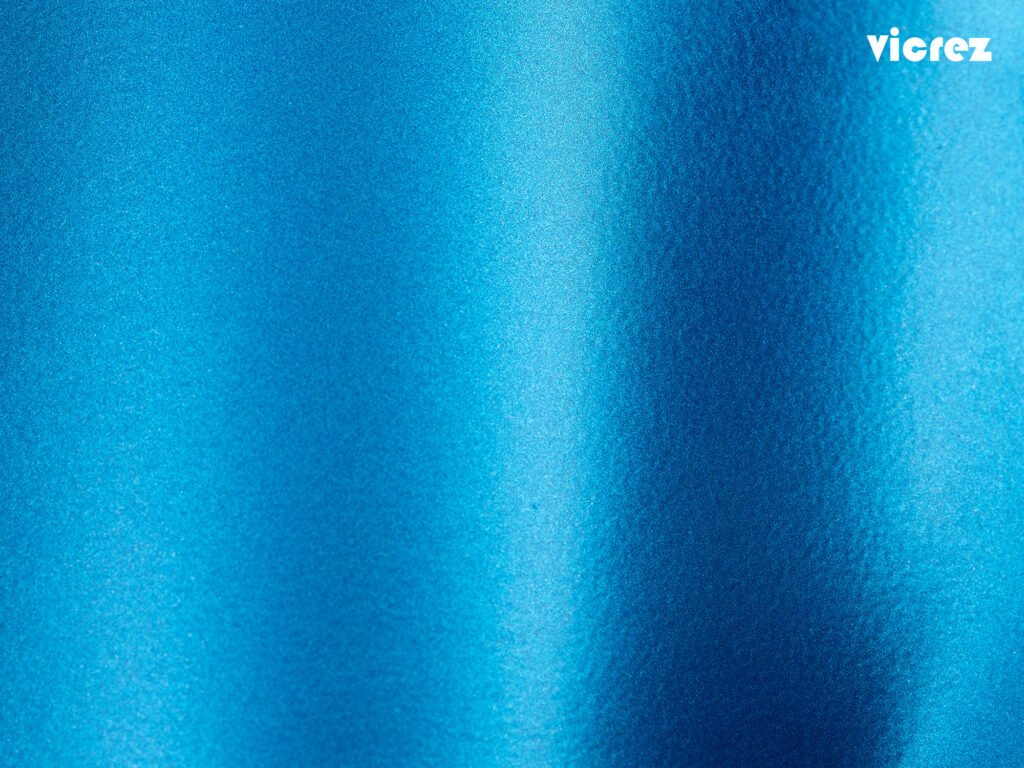 Vicrez Vinyl Car Wrap Film vzv10120 Satin Metallic Sea Blue 5ft x 60ft (Full Roll)