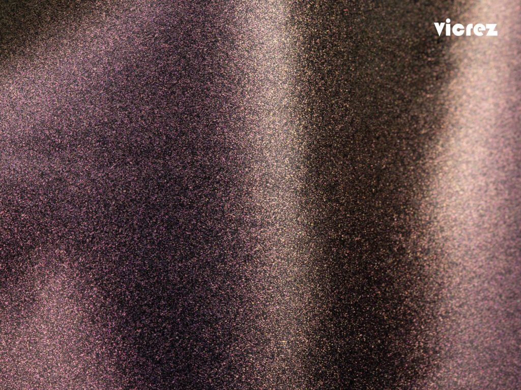 Vicrez Vinyl Car Wrap Film vzv10136 Satin Chameleon Purple Morph Gold 5ft x 60ft (Full Roll)