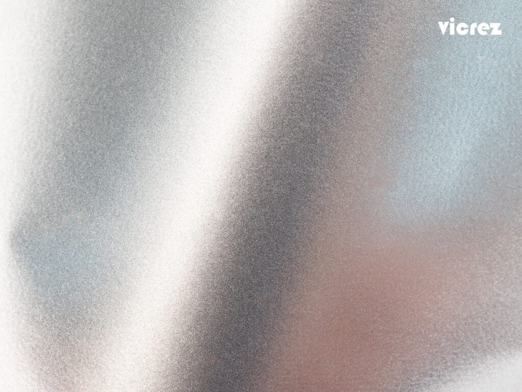 Vicrez Vinyl Car Wrap Film vzv10146 Satin Metallic Silver 5ft x 60ft (Full Roll)