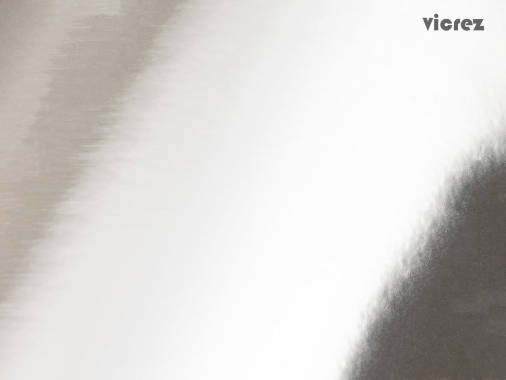 Vicrez Vinyl Car Wrap Film vzv10167 Chrome Silver Specular 5ft x 60ft (Full Roll)