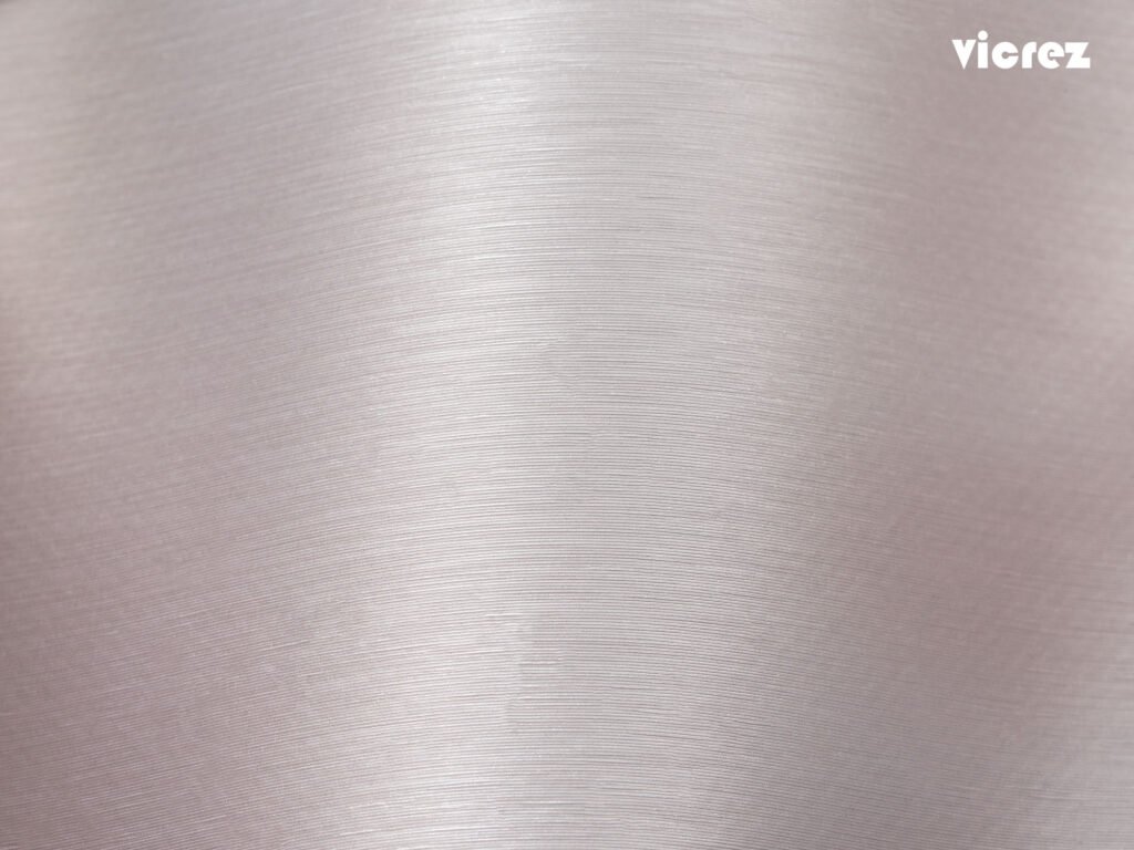 Vicrez Vinyl Car Wrap Film vzv10170 Brushed White Silver Aluminum 5ft x 60ft (Full Roll)