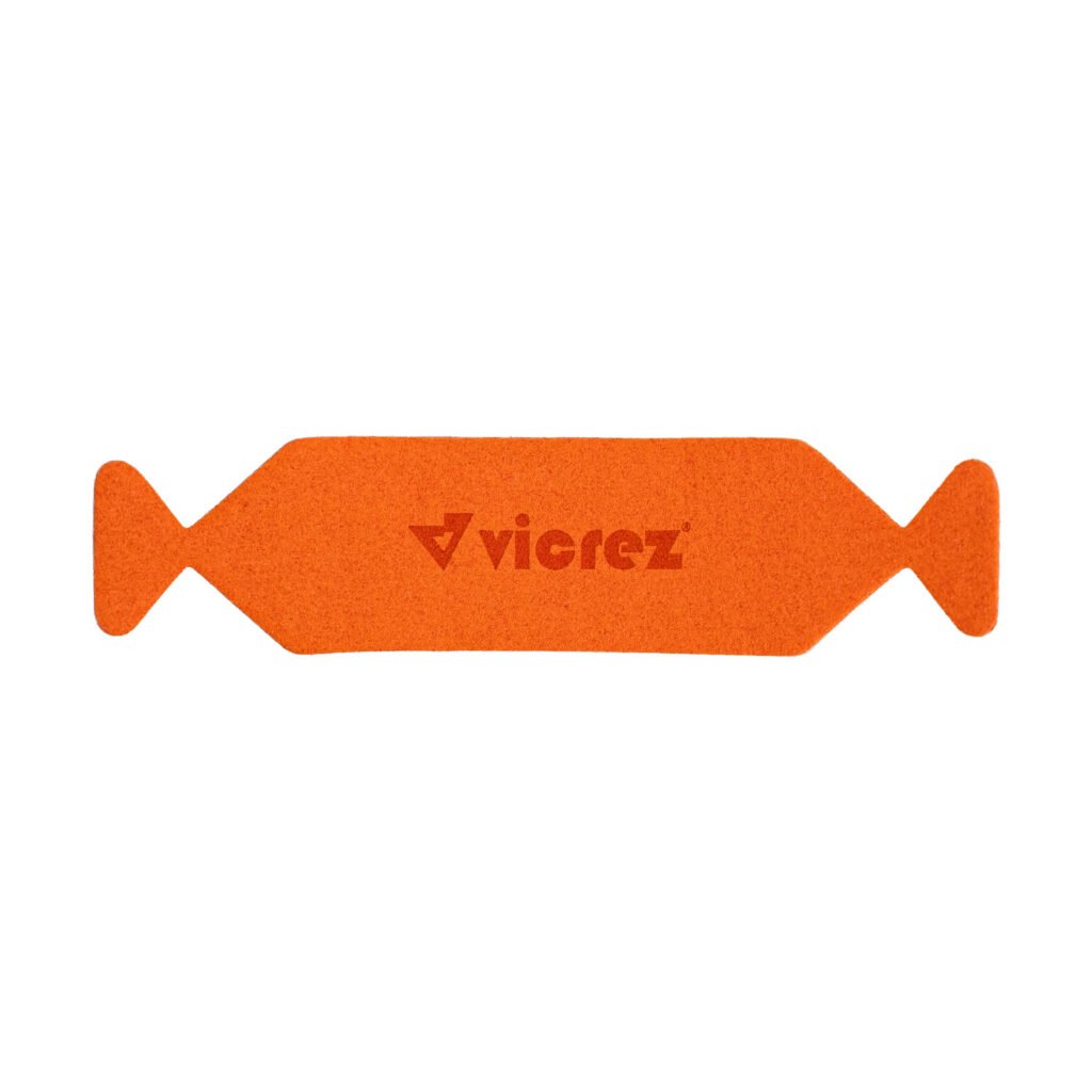 Vicrez Vinyl Wrap Orange 4 inch Suede Felt Wings 10 Pieces