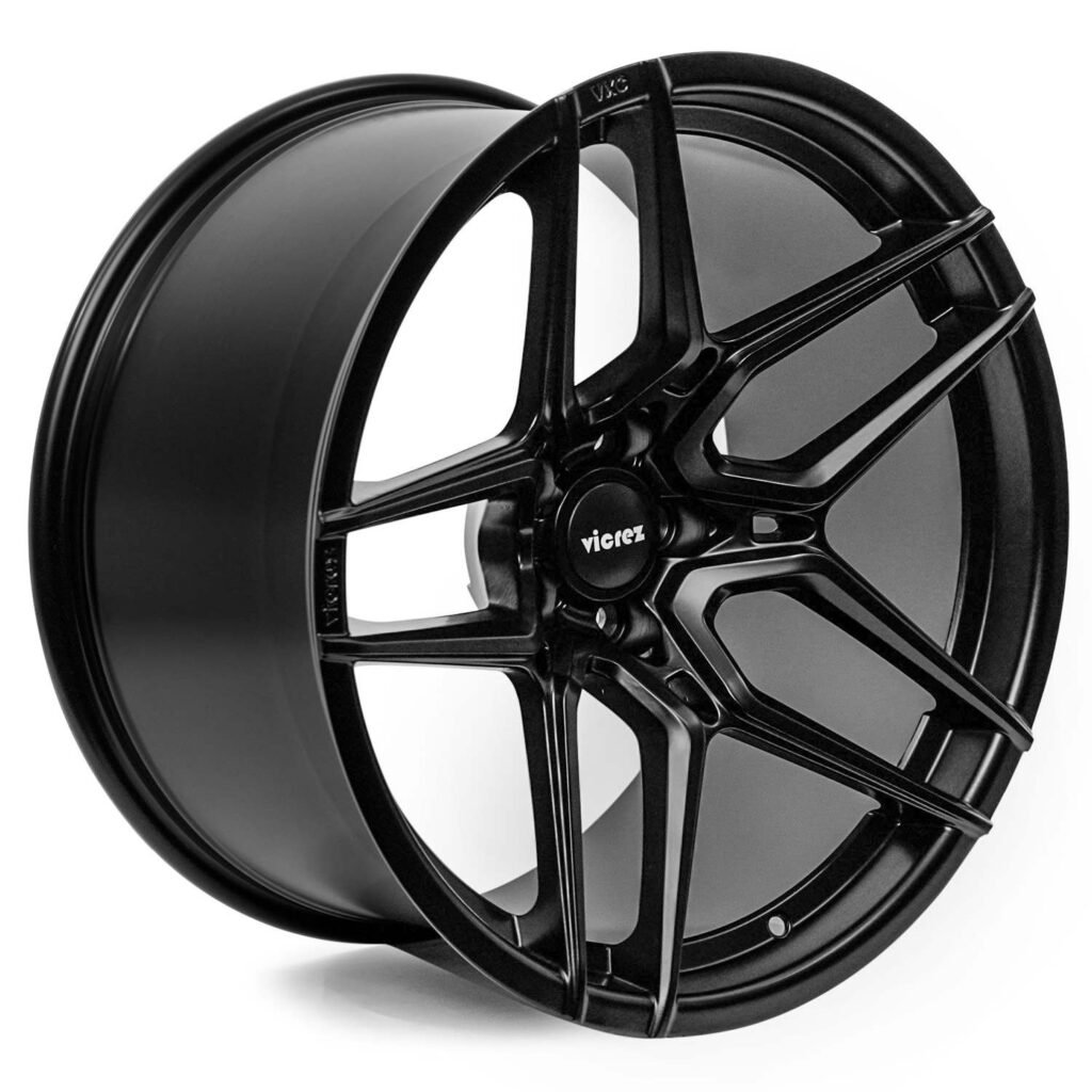 Vicrez VXC Matte Black Wheel (20" x 11", -2.5 Offset, 5x115 Bolt Pattern, 71.6 mm Hub)
