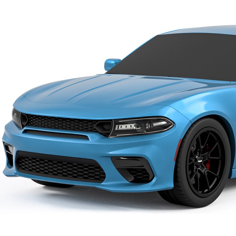 Vicrez 2020 Widebody Look Narrow Front Bumper | Dodge Charger 2015-2023